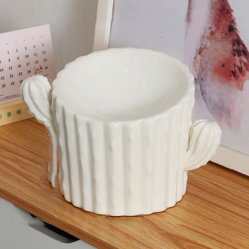 Ceramic High-Leg Cat Bowl, Dog Bowl