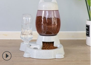 New Cat Feeder Automatic Water