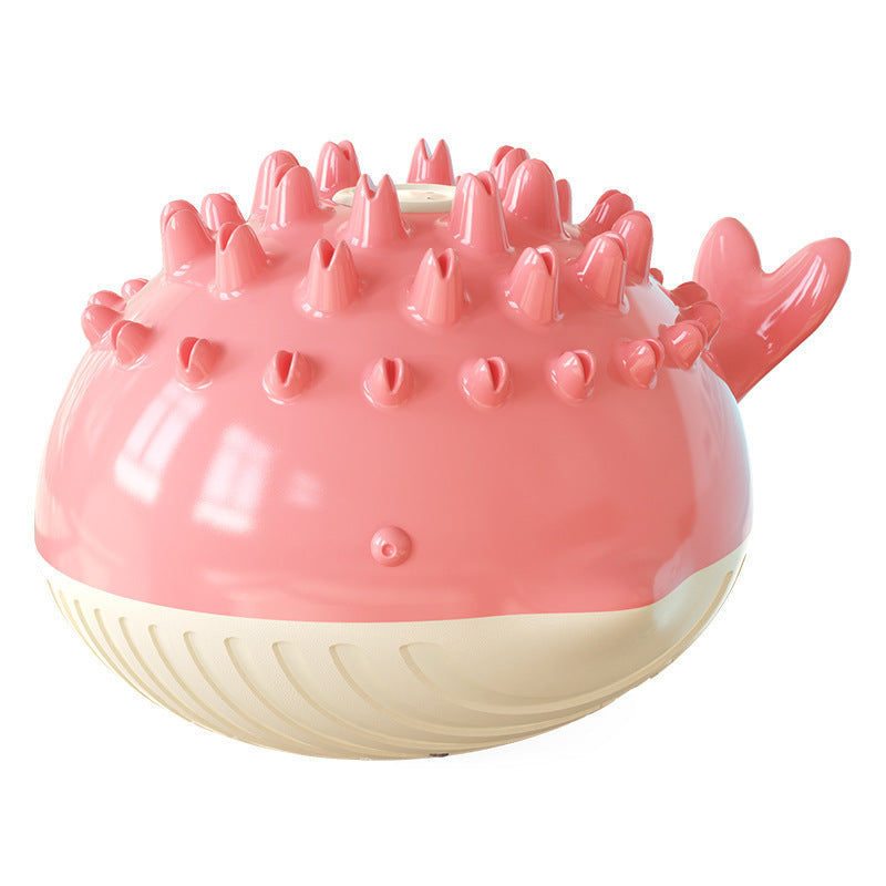 Electric Water Floating Swimming Bathing Water Spray Dog Toy