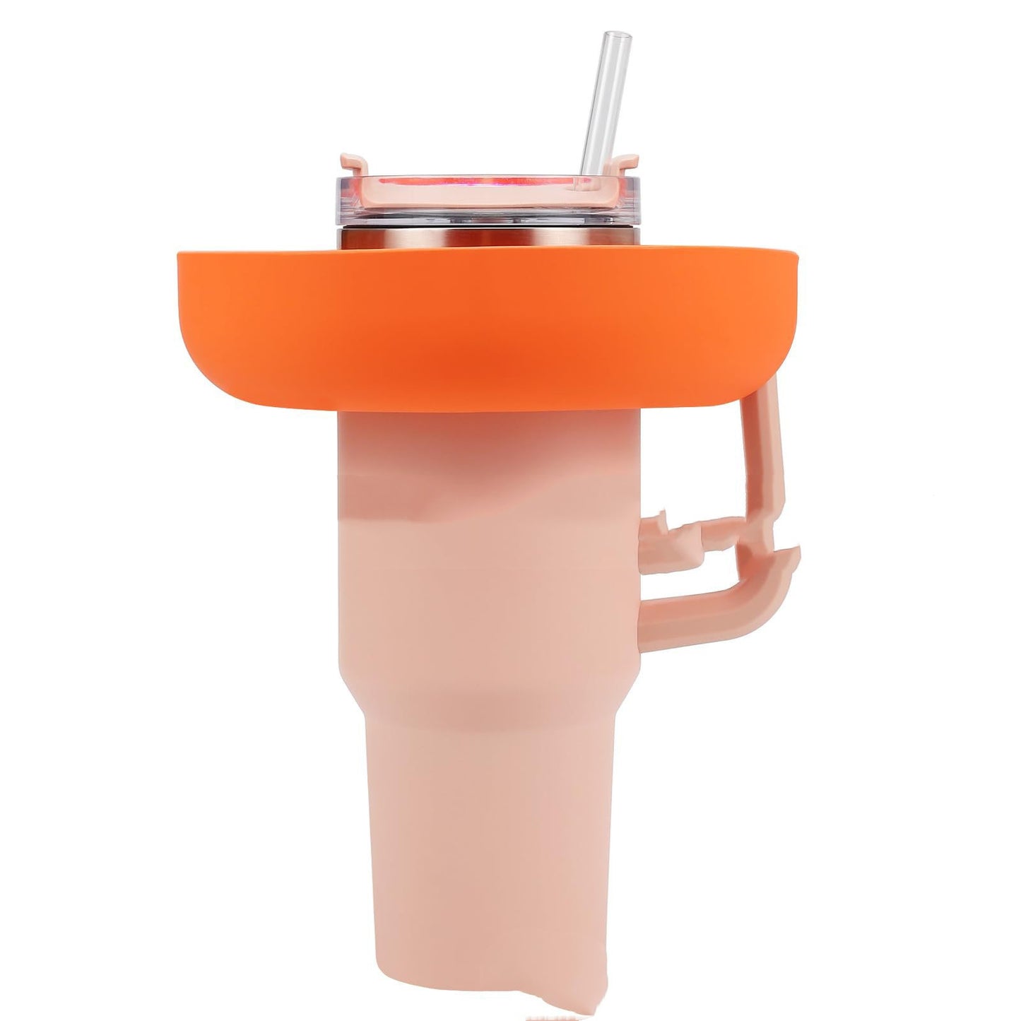 Reusable Snack Container 4 Compartment Snack Platters for 40 oz Cup