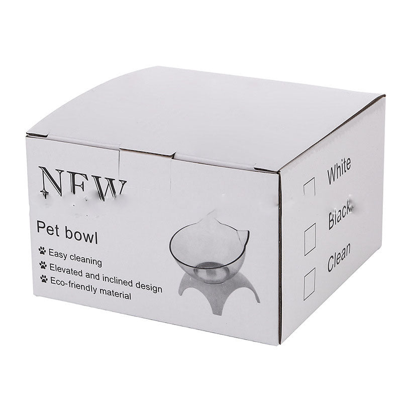 Non Slip Double Dog/Cat Bowl With Raised Stand