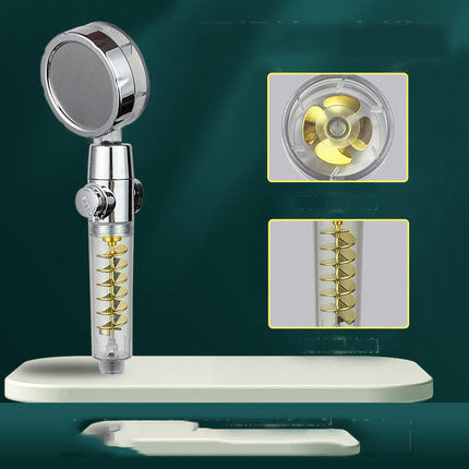 Supercharged Shower Head Twin-turbo