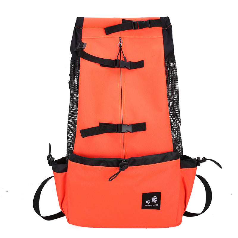 Backpack Double Shoulder Portable Travel Backpack Dog Carrier