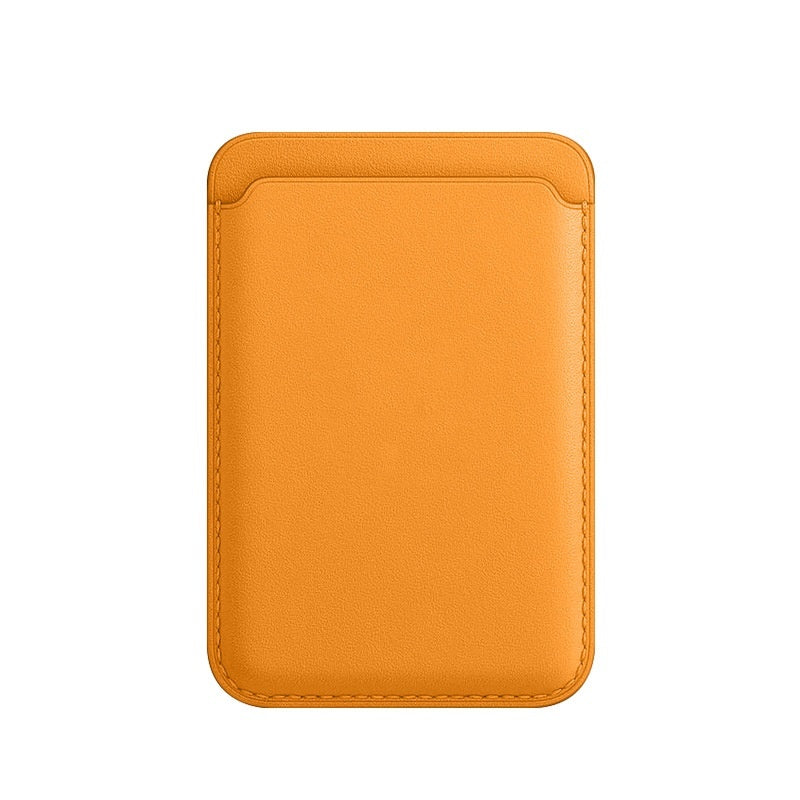 Magnetic Luxury Leather Card Holder Wallet