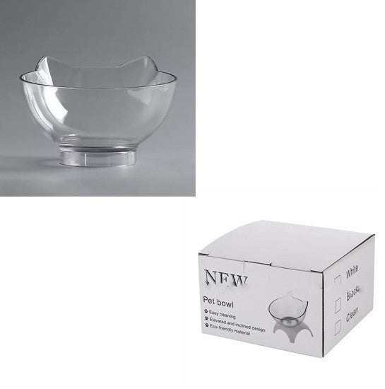 Non Slip Double Dog/Cat Bowl With Raised Stand