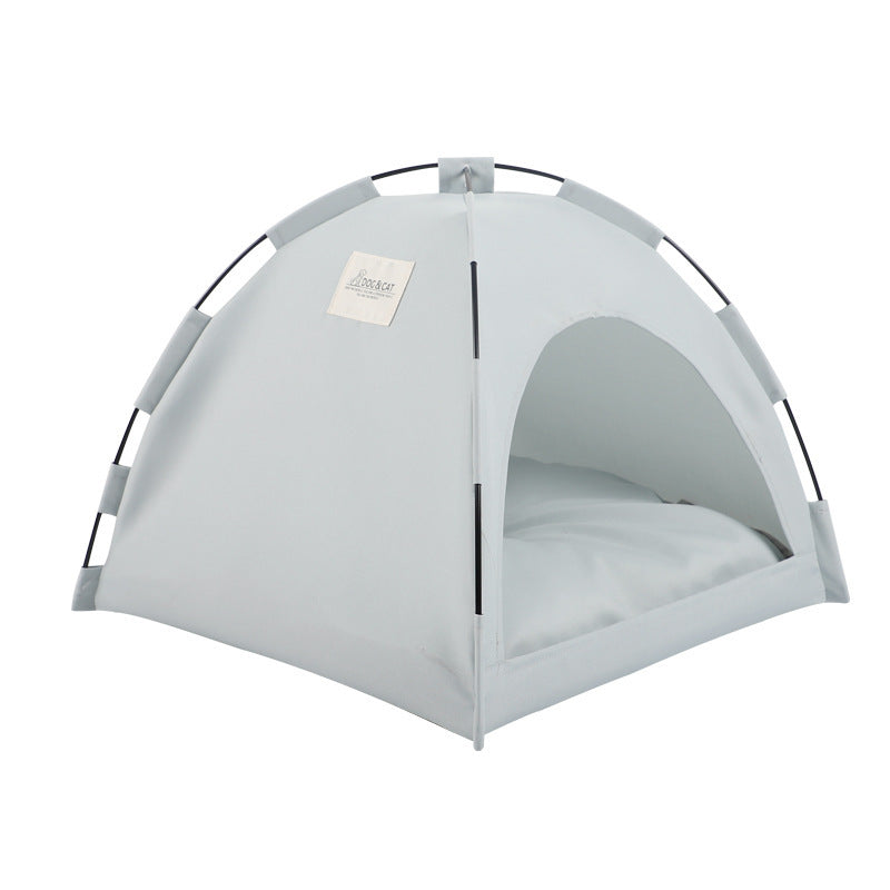 Cat Tent Cooling Mat Camping Bed With Cushion