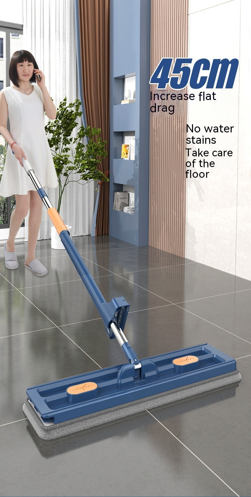 360 Rotating Mop Pet Mess Cleanup