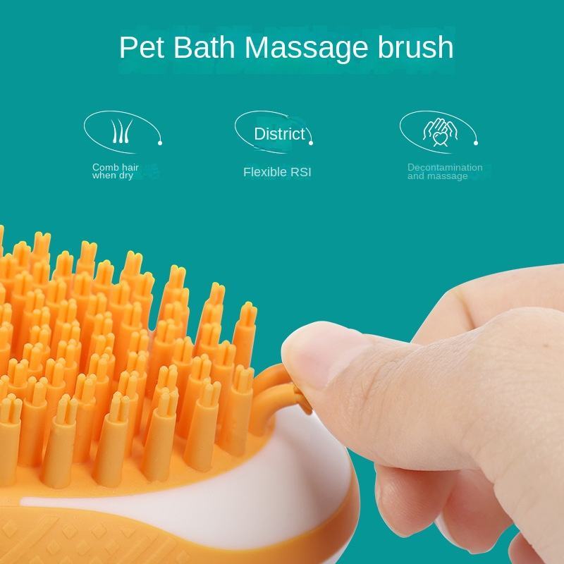 Dog/Cat Soft Silicone Bath Brush