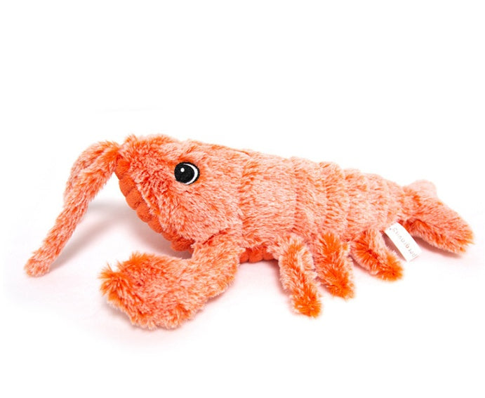 Pet Toys Electric Jumping USB Lobster