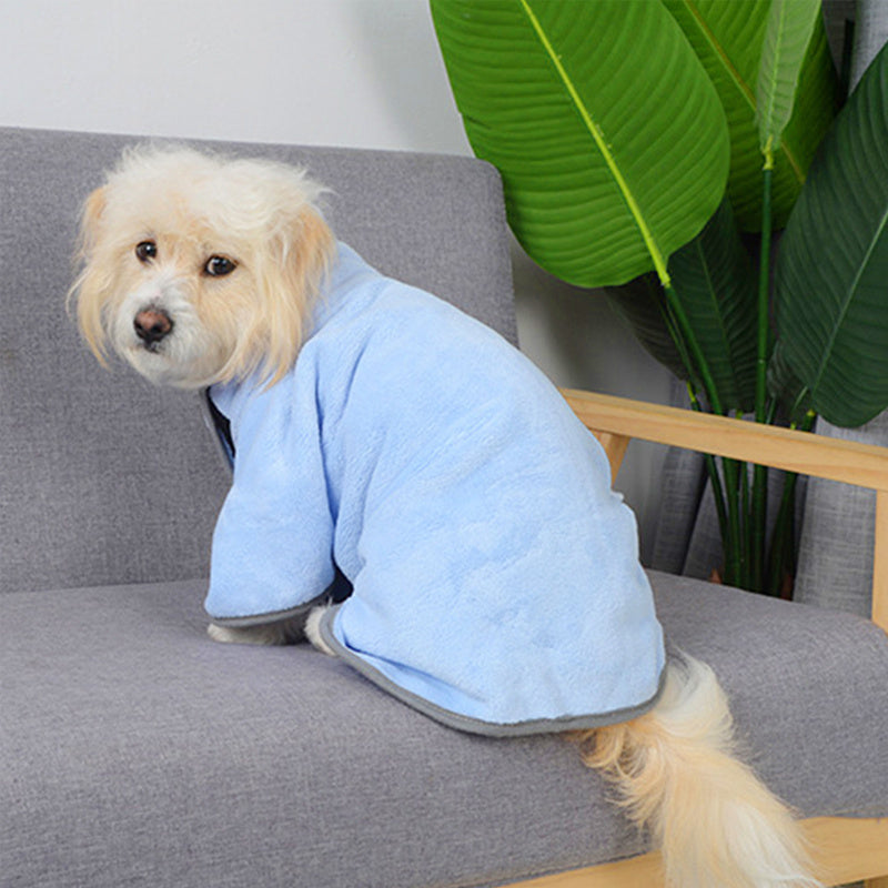 Quick-drying Pet Absorbent Bathrobe Towel