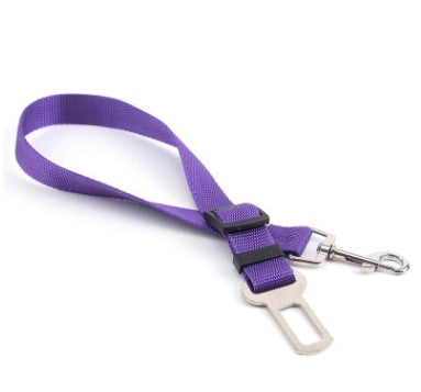 Fixed Strap Polyester Dog Seat Belt Restraint
