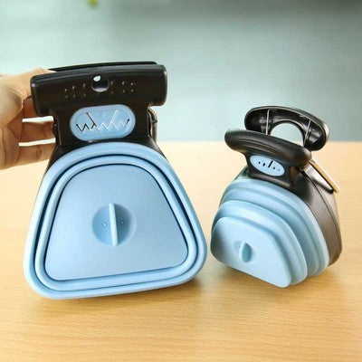 Foldable Pooper Scooper With 1 Roll Decomposable bags
