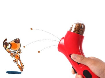 Pet Food Catapult Feeder/Funny Dog Toy