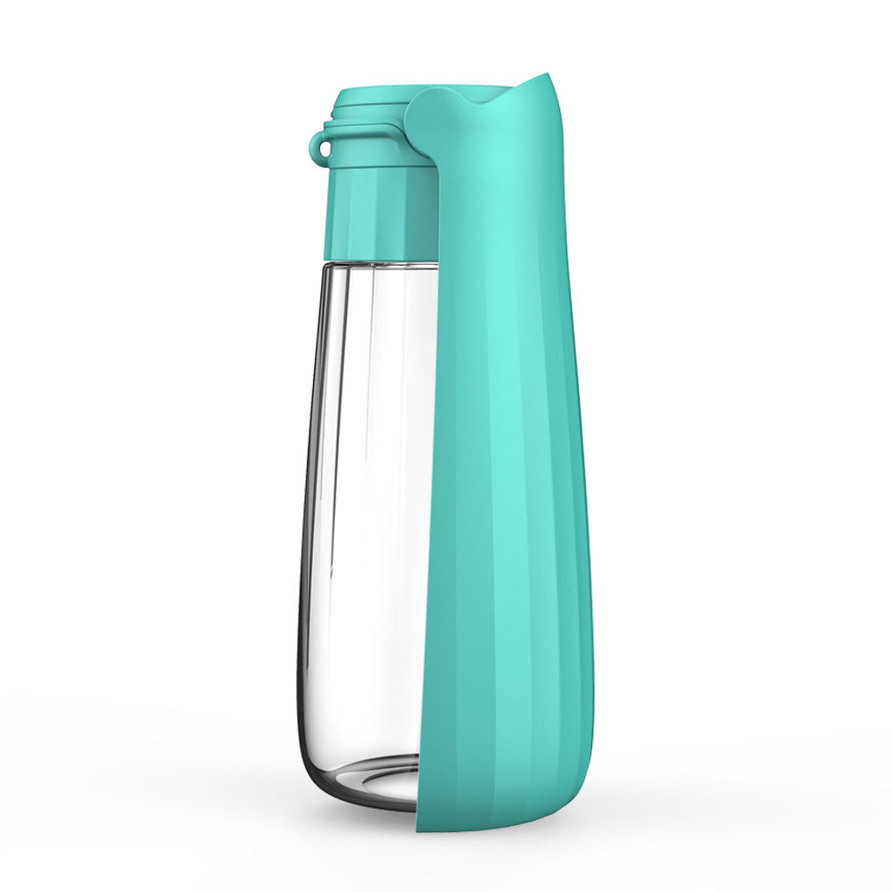 Pet Water Cup Portable Folding Dog Water Bottle 550ml
