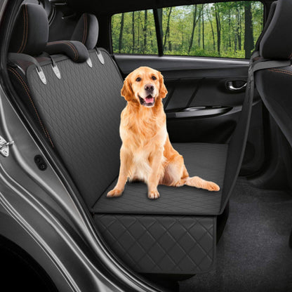 Pet Carrier Hammock Seat Protector With Zipper And Pocket