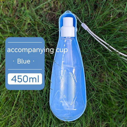 Pet Water Cup Portable Folding Dog Water Bottle 550ml