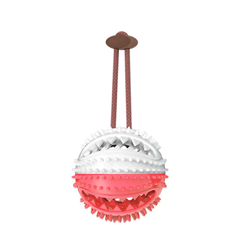 Silicon Suction Cup Tug Interactive Dog Ball