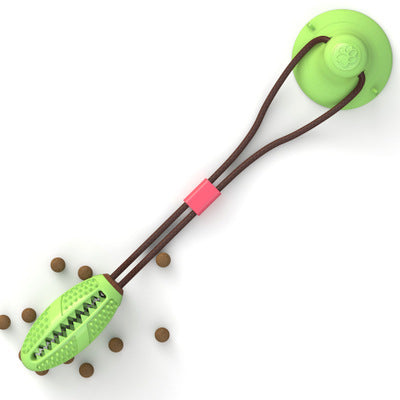 Silicon Suction Cup Tug Interactive Dog Ball