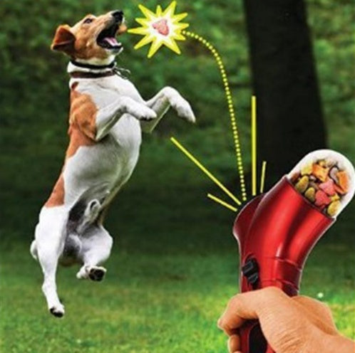 Pet Food Catapult Feeder/Funny Dog Toy