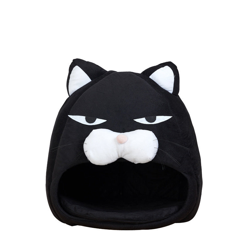 Cat House Bed Cat Litter Mat Sleeping Nest