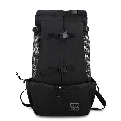 Backpack Double Shoulder Portable Travel Backpack Dog Carrier