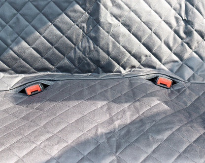 Pet Carrier Hammock Seat Protector With Zipper And Pocket