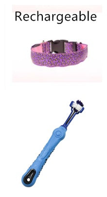 LED Dog Collar Safety Adjustable Nylon