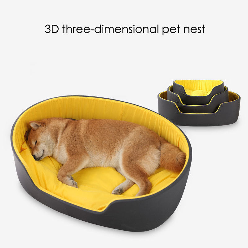 Warm and deep sleep cat/dog bed