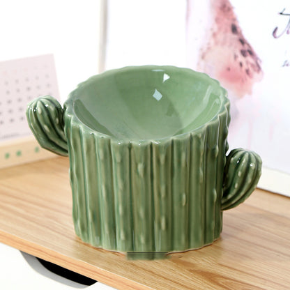 Ceramic High-Leg Cat Bowl, Dog Bowl
