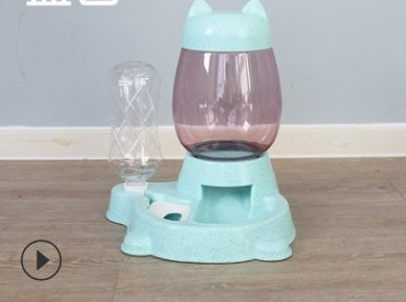 New Cat Feeder Automatic Water