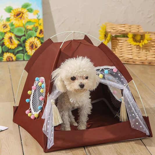 Foldable Small Anti-mosquito And Breathable Polyester Tent