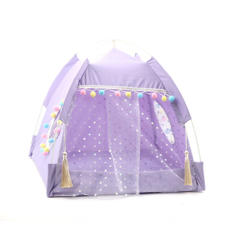 Foldable Small Anti-mosquito And Breathable Polyester Tent