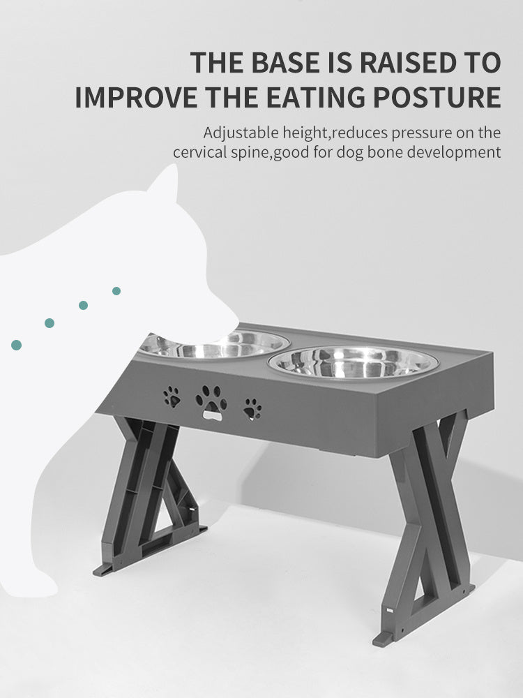 Dog Bowl Stainless Steel Bowl Folding