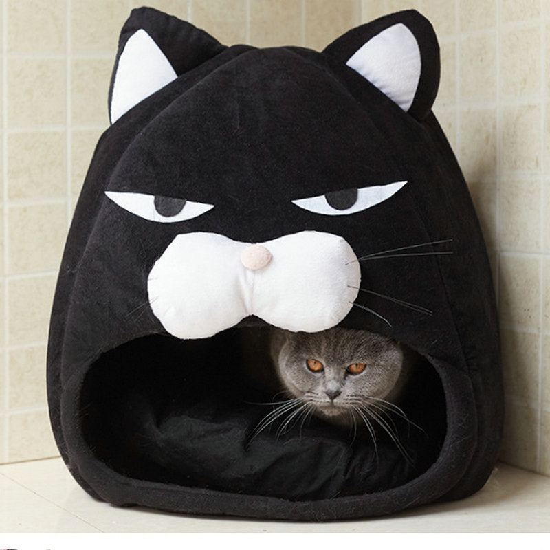 Cat House Bed Cat Litter Mat Sleeping Nest