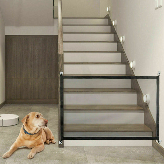Dog Cat Baby Safety Gate Mesh Fence