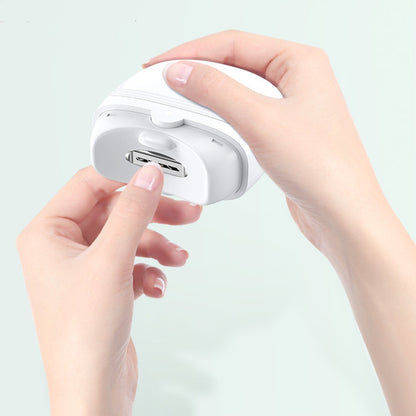 Electric Nail Scissors Rechargeable With Light