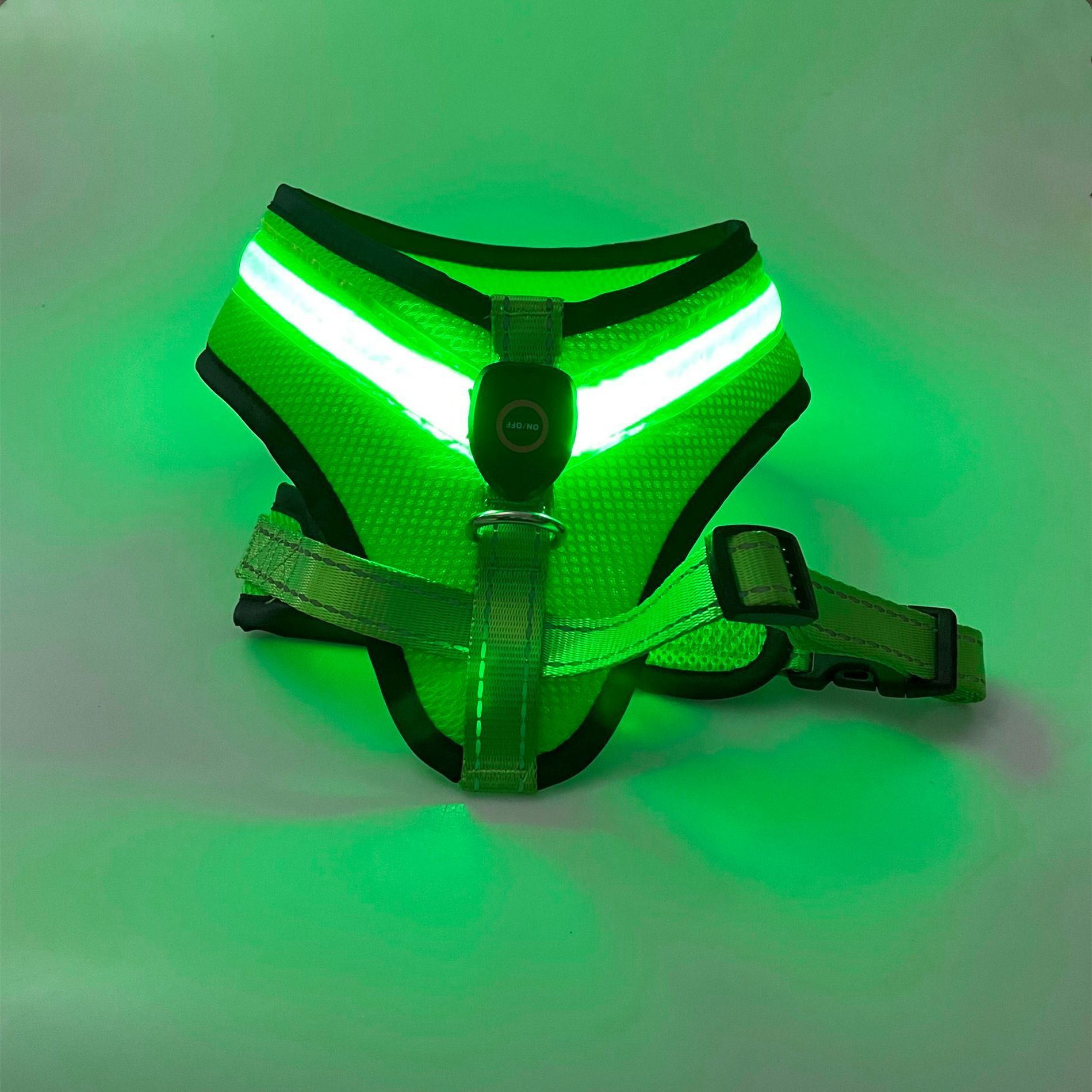 LED Luminous Dog Harness Vest