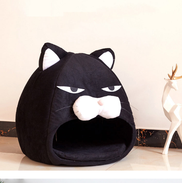 Cat House Bed Cat Litter Mat Sleeping Nest