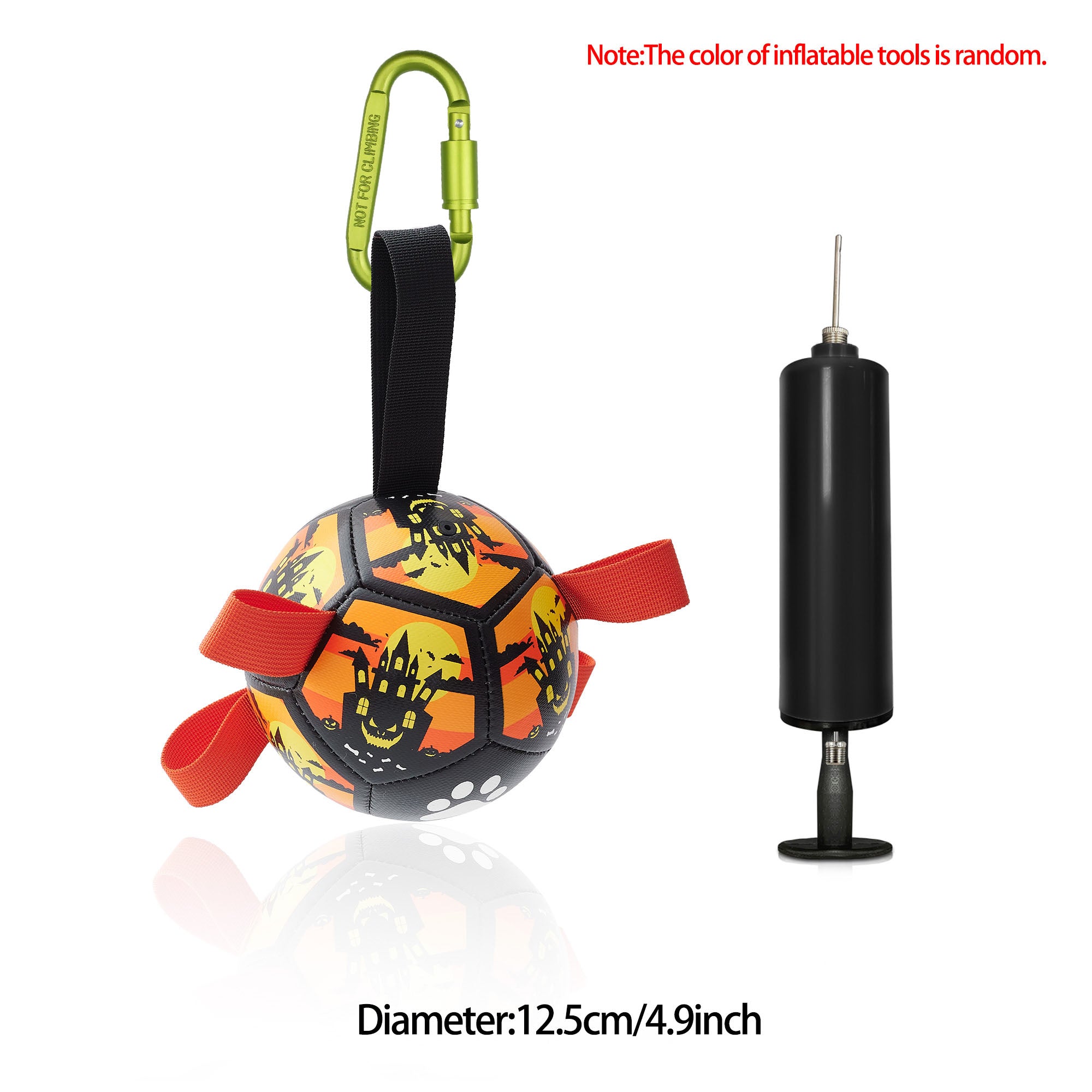 Interactive Dog Soccer Ball Inflated Training