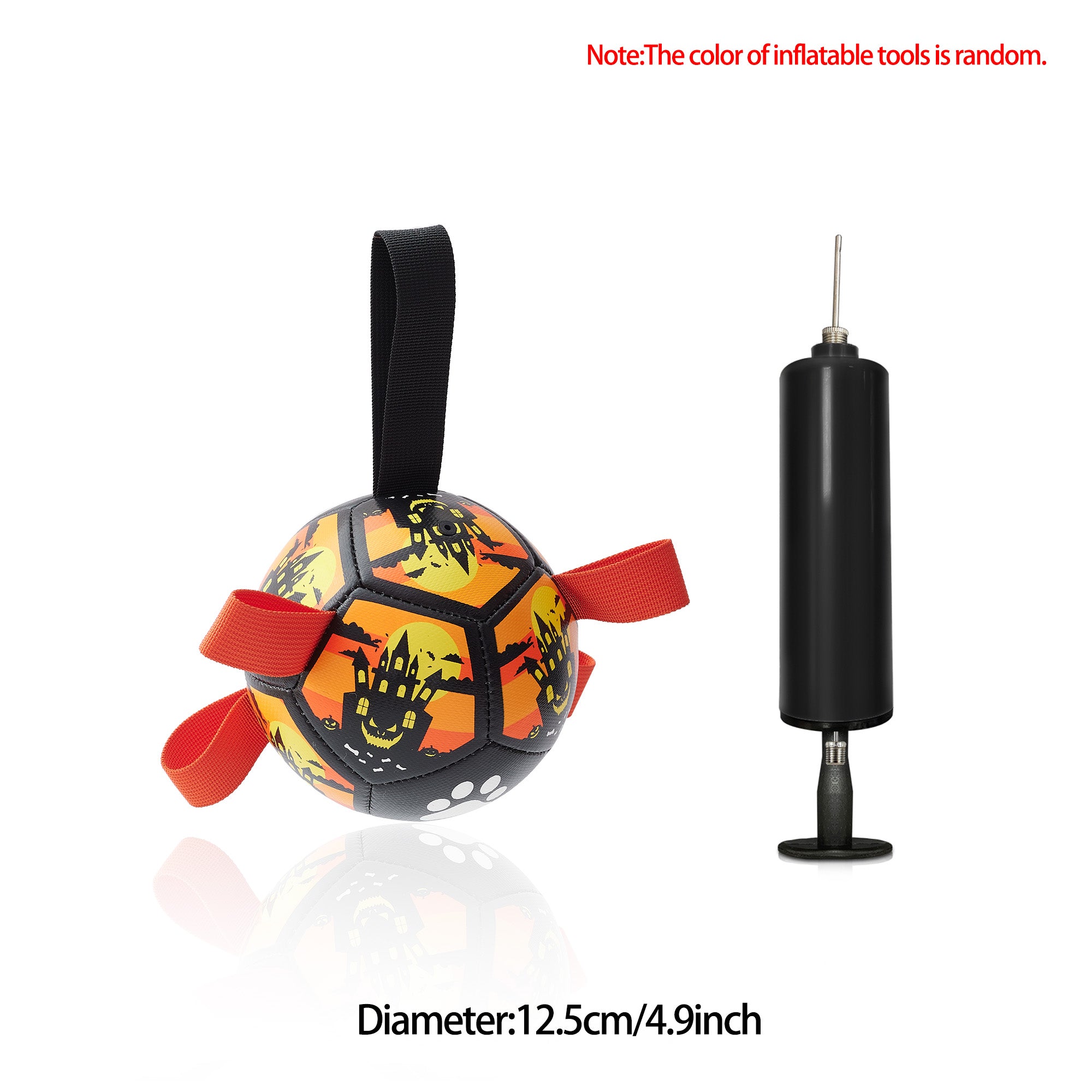 Interactive Dog Soccer Ball Inflated Training