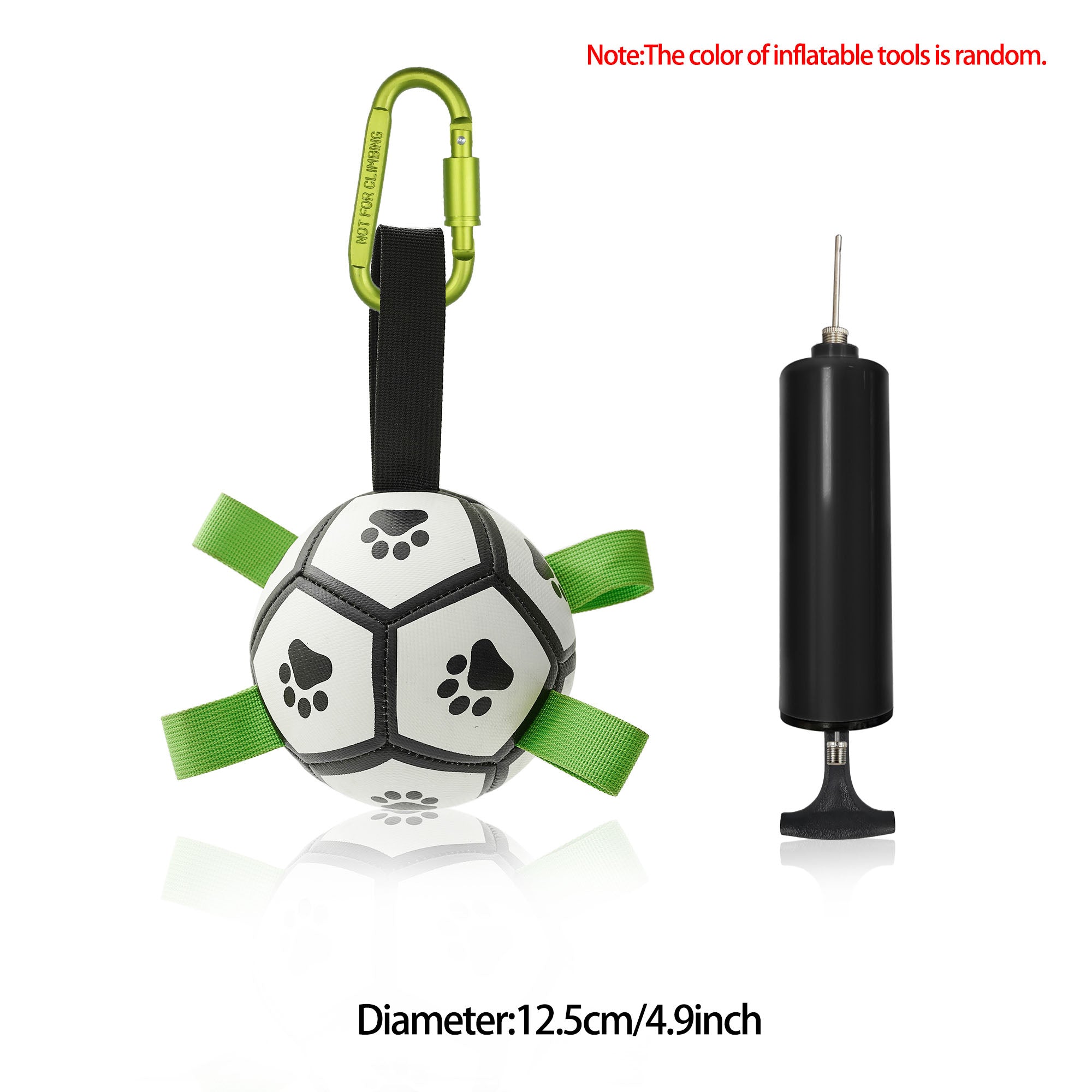 Interactive Dog Soccer Ball Inflated Training