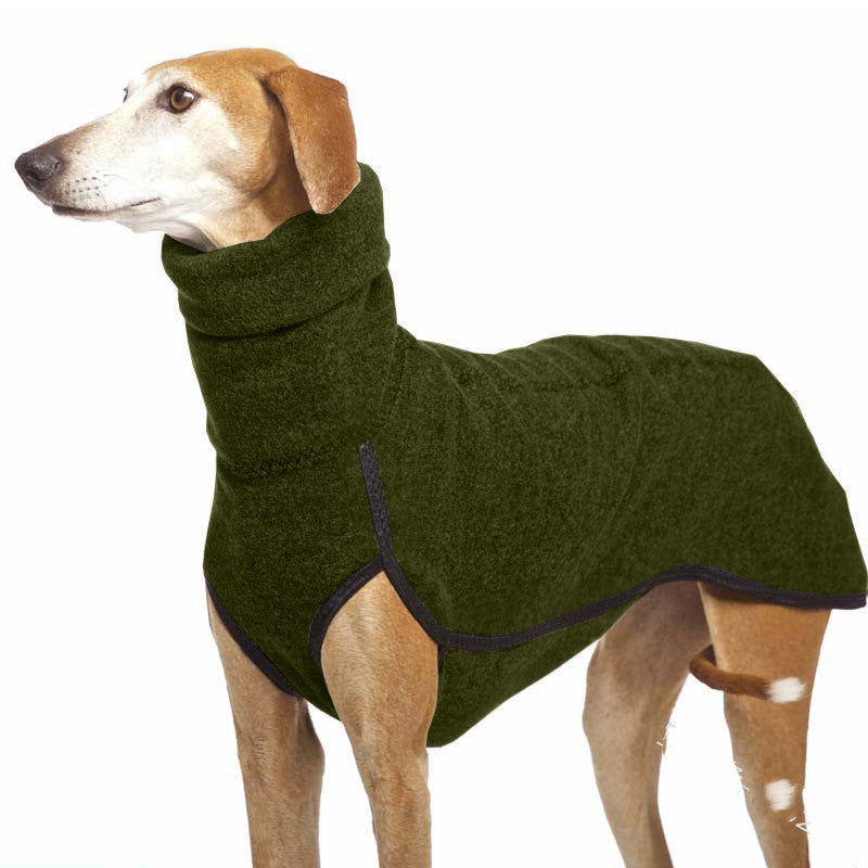 Newest Winter Big Dog Clothes for Medium Large Dogs Warm High Collar Pet Coat