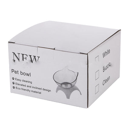 Non Slip Double Dog/Cat Bowl With Raised Stand