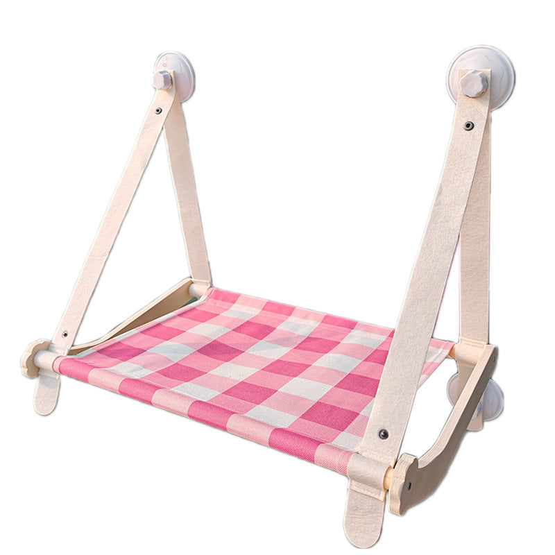 Durable Wooden Cats Hammock