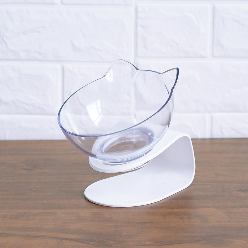 Non Slip Double Dog/Cat Bowl With Raised Stand