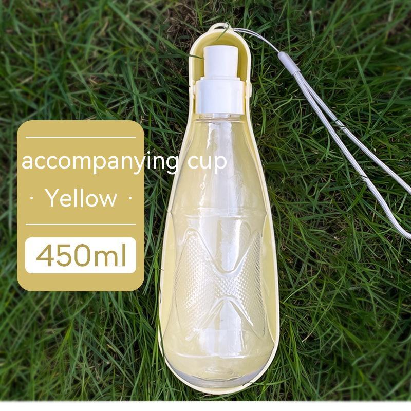 Pet Water Cup Portable Folding Dog Water Bottle 550ml