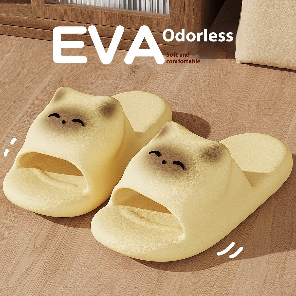 Cartoon Cat Slippers Home Non-slip