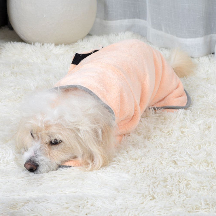 Quick-drying Pet Absorbent Bathrobe Towel