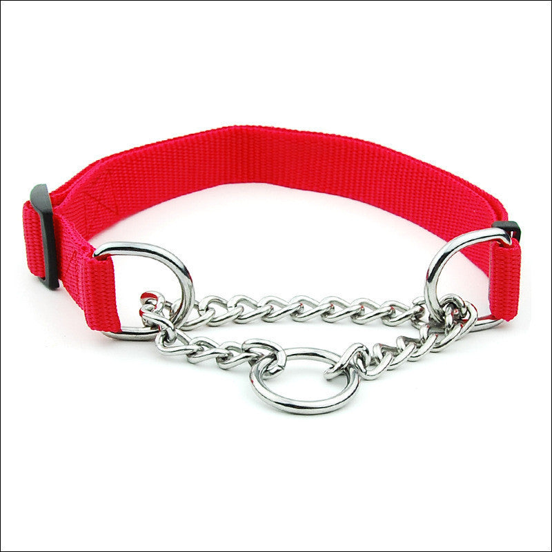 Large dog chain collar