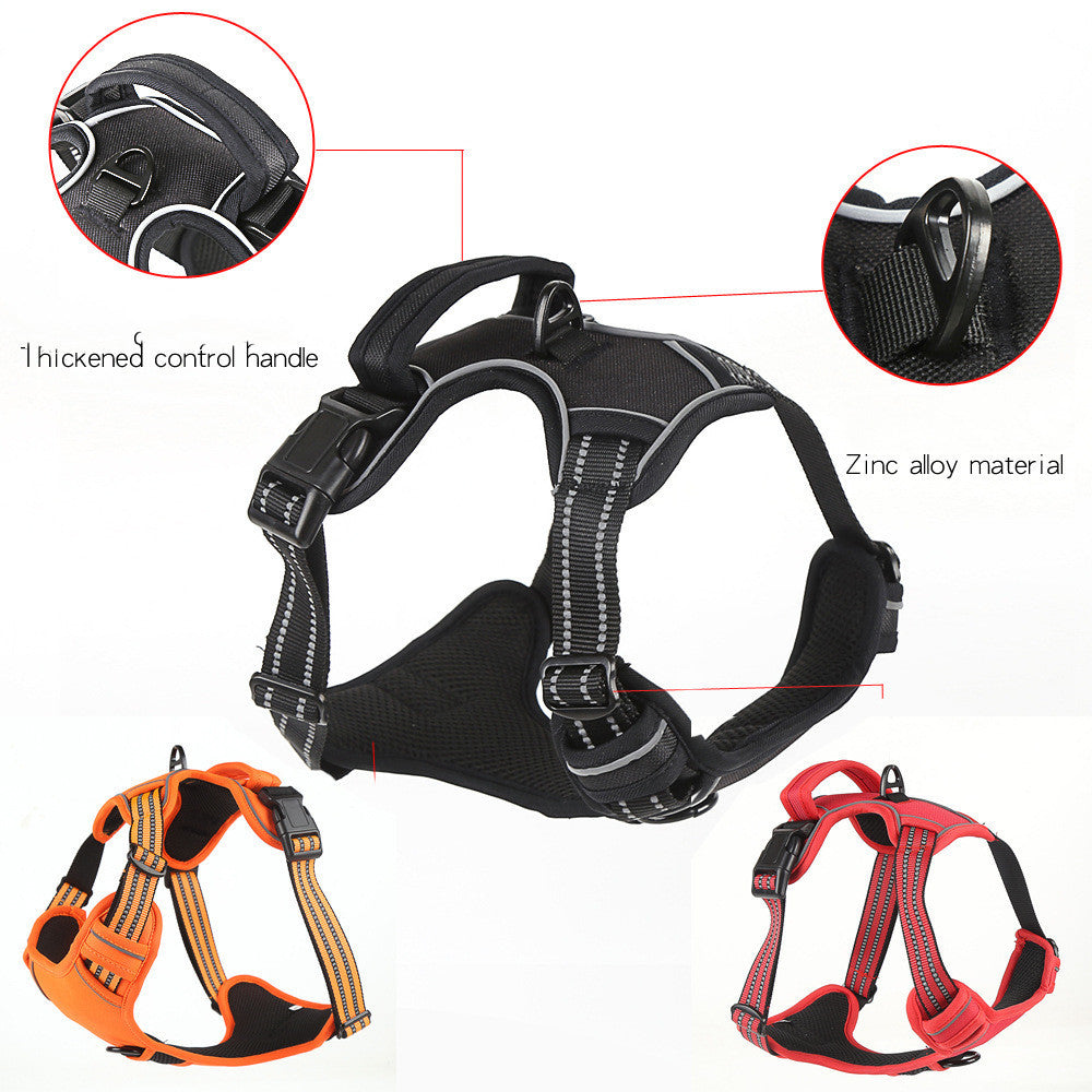 Dog Harness No Pull Breathable Reflective  Vest